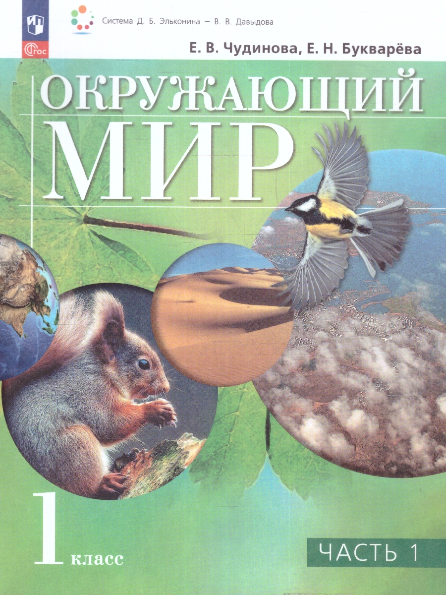 картинка Окружающий мир. 1 класс. Учебное пособие. В двух частях. Часть 1 от магазина Рослит