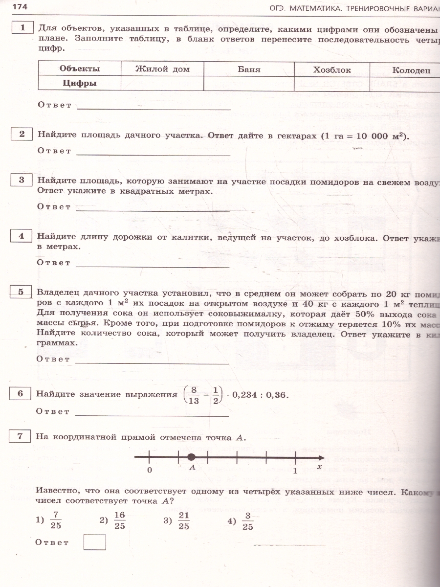 Обложка книги ОГЭ-2025 Математика. Тренировочные варианты. 30 вариантов, Автор Мирошин В. В., издательство ЭКСМО | купить в книжном магазине Рослит