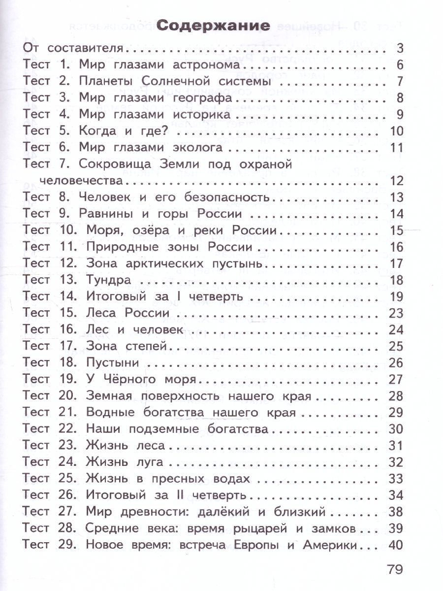 Обложка книги КИМ Окружающий мир 4 класс, Автор Яценко И.Ф., издательство Вако | купить в книжном магазине Рослит