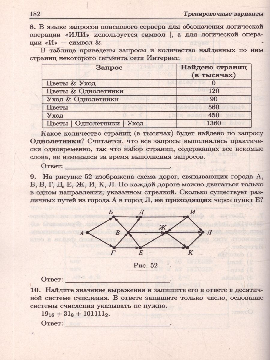 Обложка книги ОГЭ-2020. Информатика 20 тренировочных вариантов по новой демоверсии 2020 года, Автор Евич Л.Н., издательство ЛЕГИОН | купить в книжном магазине Рослит