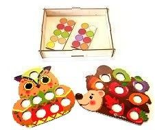 Обложка книги Игра-мозаика "Совушка и Ёжик", Автор , издательство Учитель | купить в книжном магазине Рослит