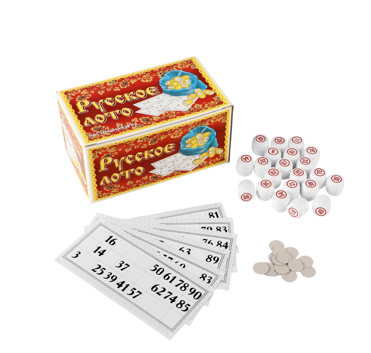 Обложка Русское лото "Kлассическое", издательство Буква-Ленд                                         | купить в книжном магазине Рослит