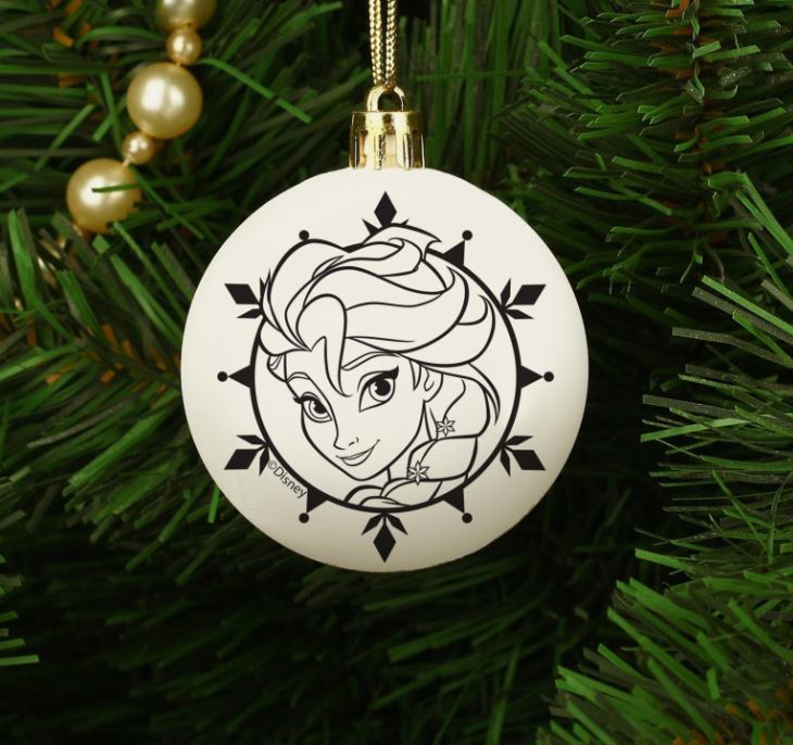 Обложка Набор для творчества Новогодний шар "Эльза" Холодное сердце, размер шара 5,5 см   5035696, издательство Буква-Ленд                                         | купить в книжном магазине Рослит