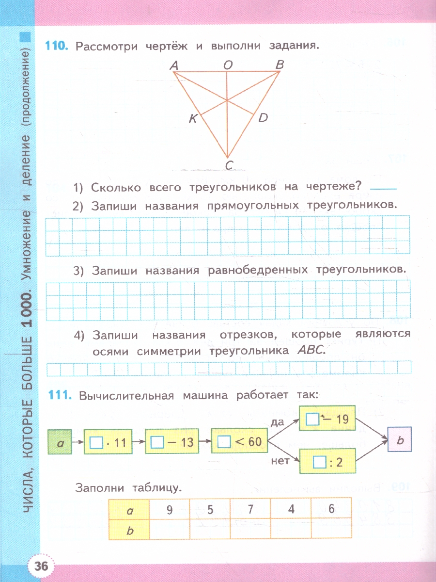 Обложка книги Математика 4 класс. Рабочая тетрадь. Часть 2. ФГОС Новый, Автор Кремнева С. Ю., издательство Экзамен | купить в книжном магазине Рослит