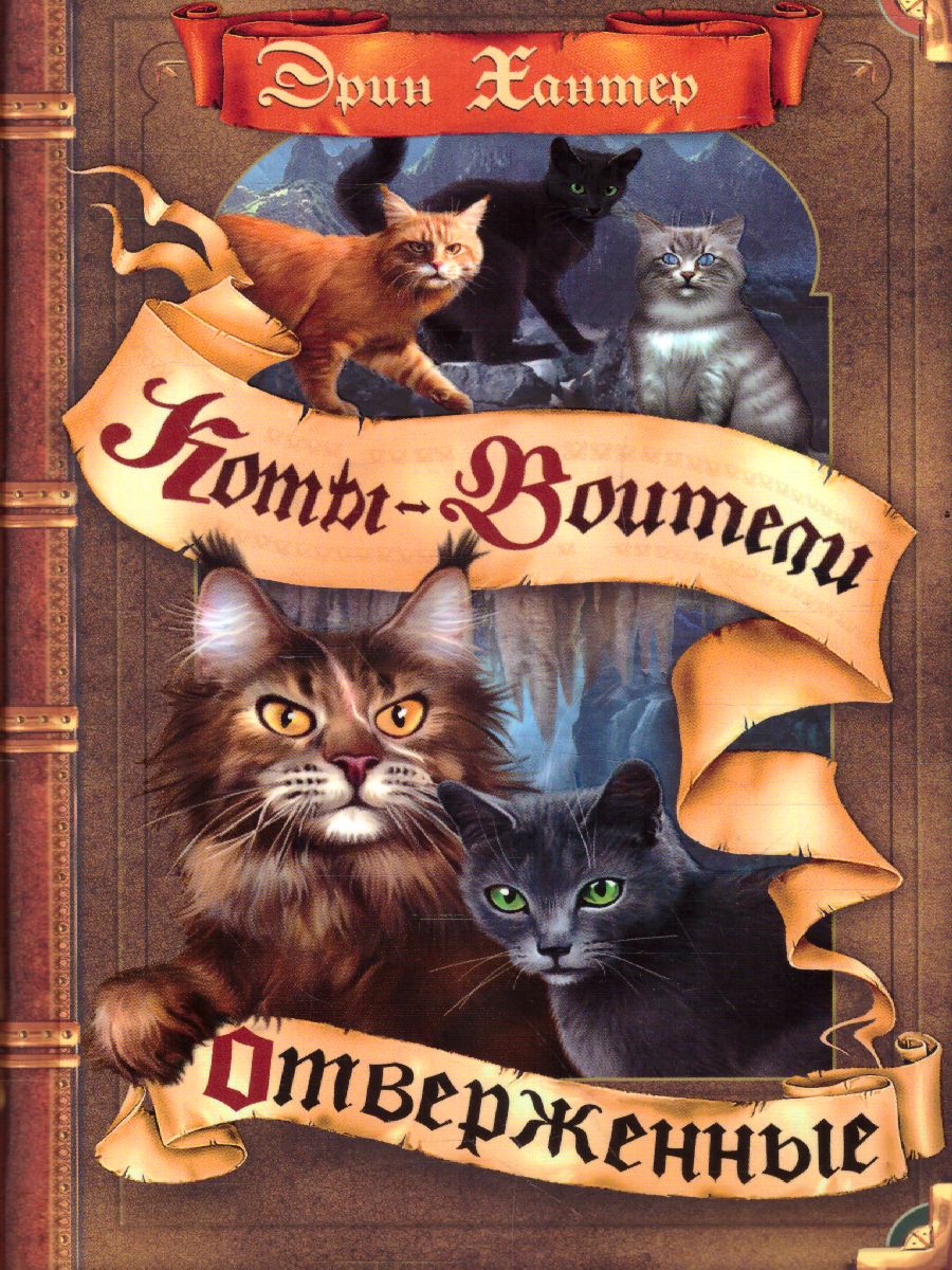 Обложка Коты-воители. Цикл "Сила трех". Отверженные, издательство Просвещение/Союз                                   | купить в книжном магазине Рослит