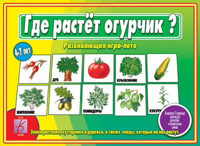 Обложка книги Где растёт огурчик?, Автор , издательство Весна-Дизайн | купить в книжном магазине Рослит