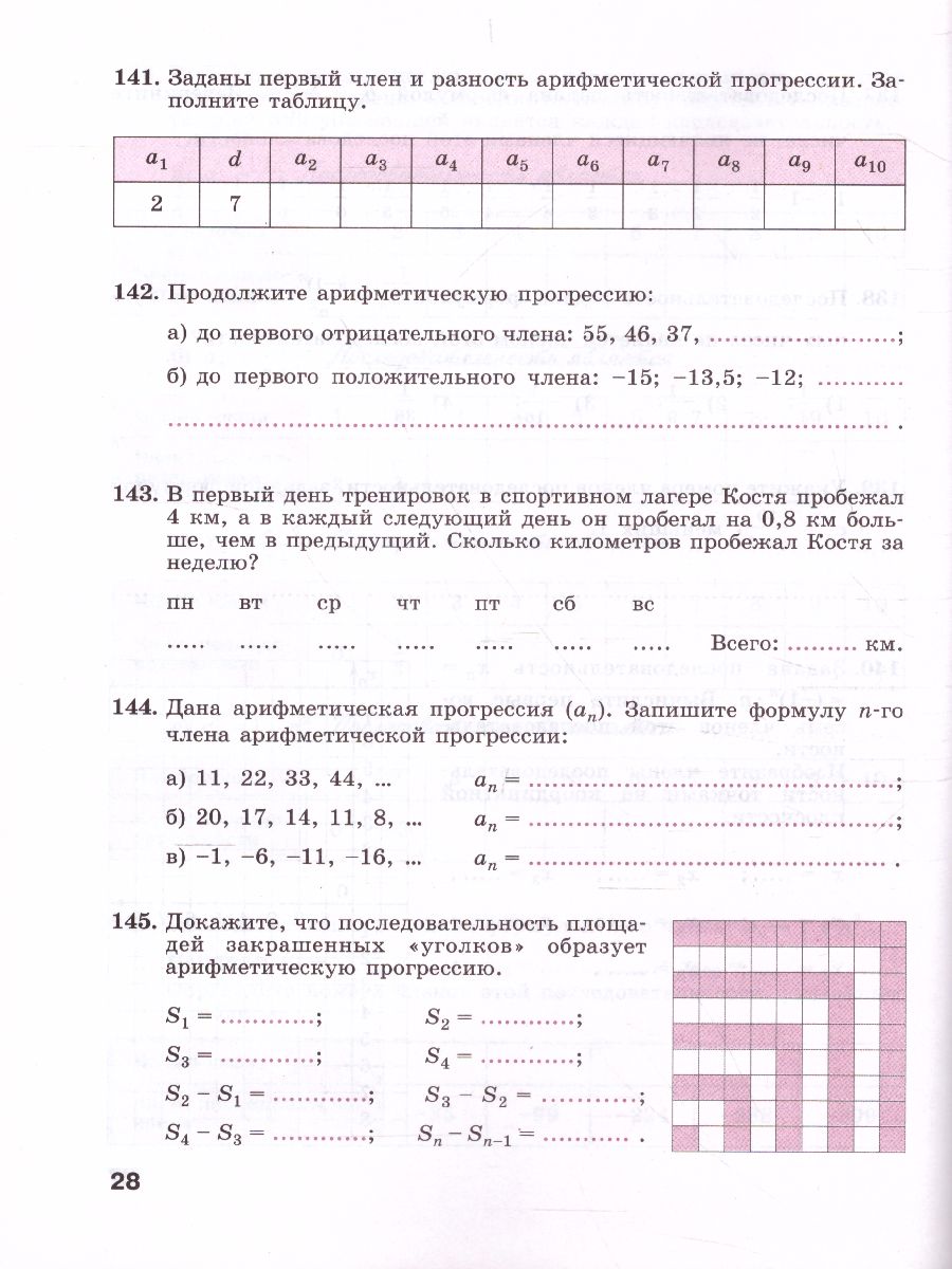 картинка Алгебра. Рабочая тетрадь. 9 класс. В 2 частях. Ч.2 (к учебнику Никольского) от магазина Рослит