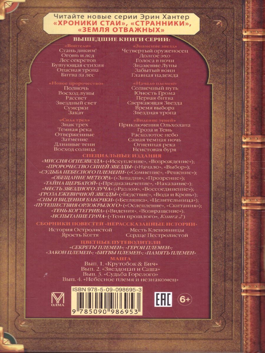 Обложка Коты-воители. Цикл "Сила трех". Отверженные, издательство Просвещение/Союз                                   | купить в книжном магазине Рослит