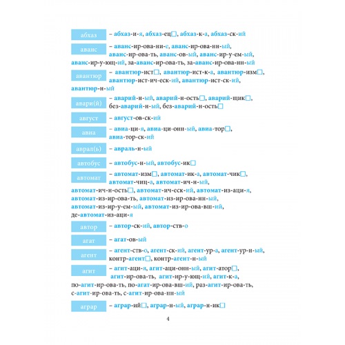 Обложка книги Большой словарь корней и однокоренных слов А-Й. 1 том (с разбором слов по составу), Автор Тарасова Л.Е., издательство 5 за знания | купить в книжном магазине Рослит