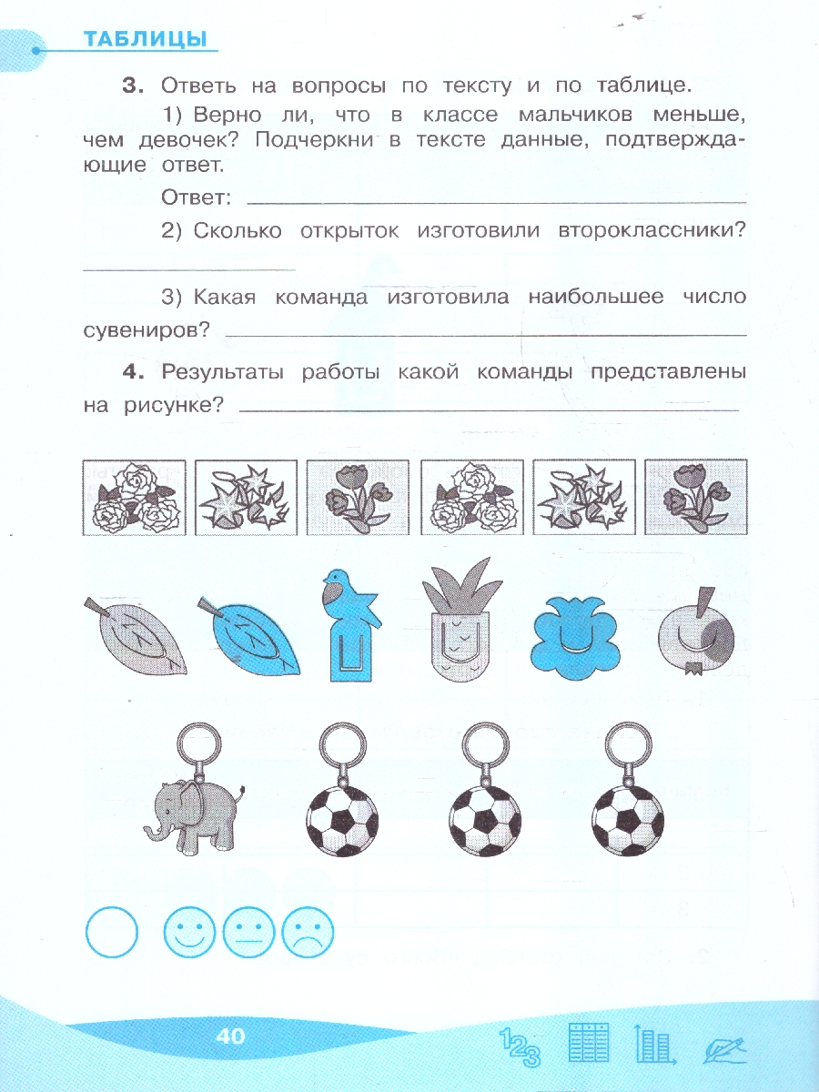 Обложка книги Работа с информацией: числа, таблицы, диаграммы. 2 класс, Автор Рыдзе О.А., издательство Просвещение/Союз                                   | купить в книжном магазине Рослит
