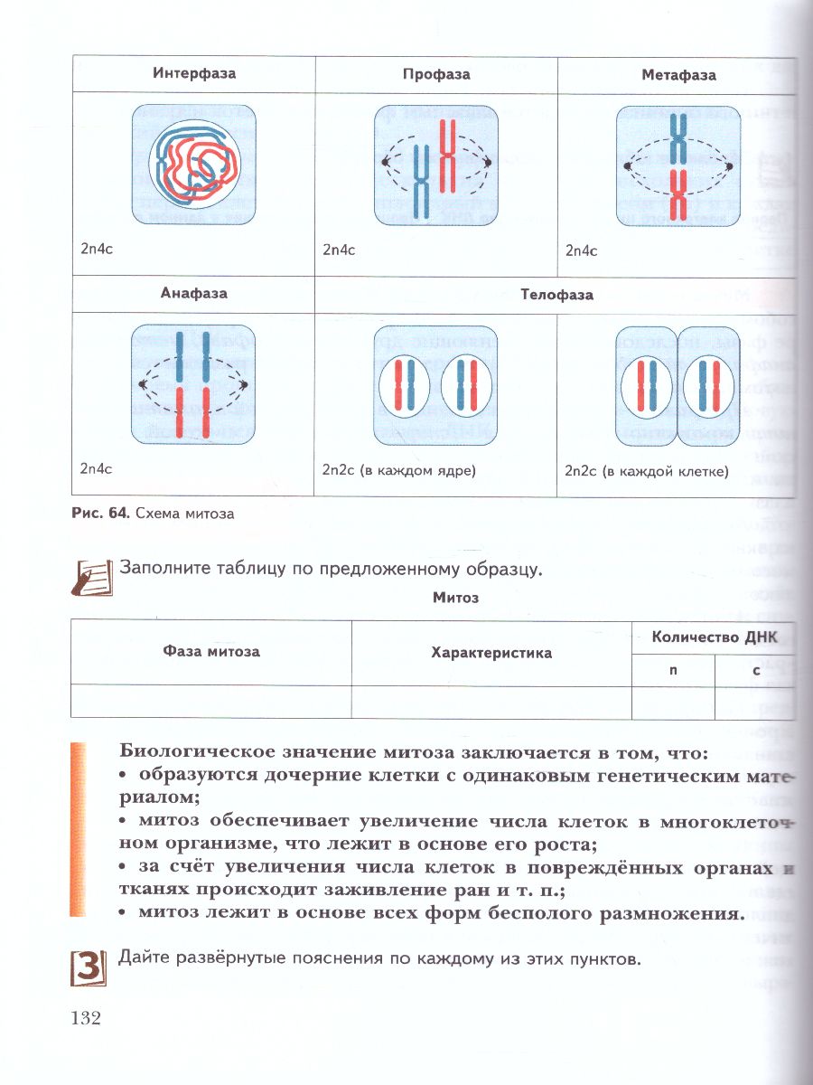 картинка Биология 10 класс. Учебник. Базовый уровень. от магазина Рослит