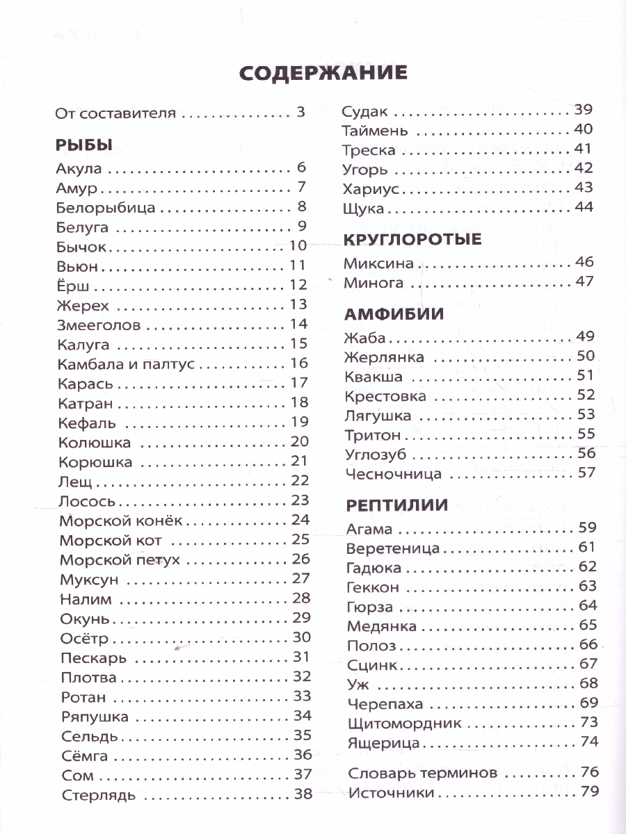 Обложка книги Рыбы, амфибии, рептилии, Автор Доспехова Т.А., издательство Вако | купить в книжном магазине Рослит