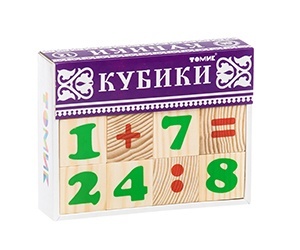 Обложка Цифры 12 шт, издательство Томик | купить в книжном магазине Рослит