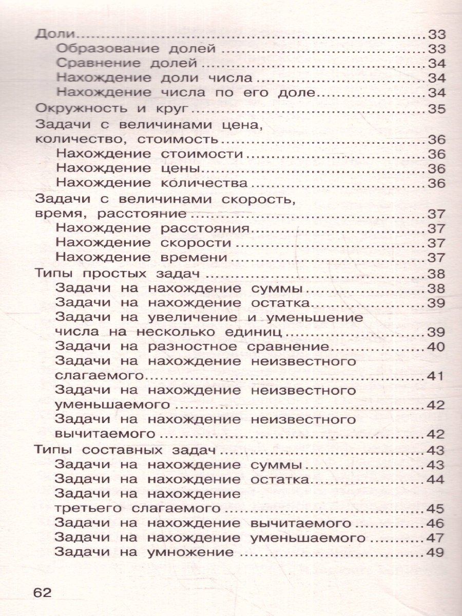Обложка книги Все правила математики 1-4 класс, Автор Узорова О. В. Нефёдова Е. А., издательство АСТ | купить в книжном магазине Рослит