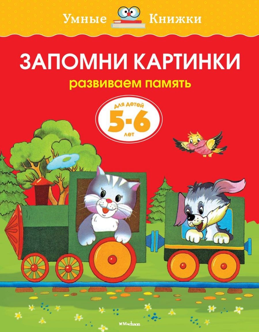 Обложка Запомни картинки 5-6 лет, издательство Махаон | купить в книжном магазине Рослит