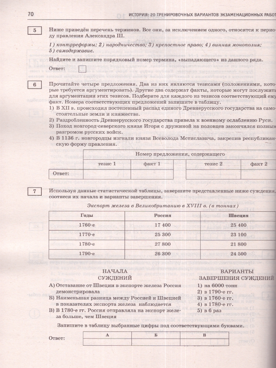 Обложка книги ОГЭ-2024. История. 20 тренировочных вариантов экзаменационных работ для подготовки к ОГЭ , Автор Артасов И.А. Мельникова О.Н. Крицкая Н.Ф., издательство АСТ | купить в книжном магазине Рослит