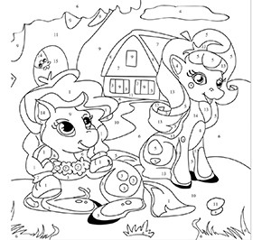 Обложка Веселые пони. Холст с красками 15х15 см по номерам, издательство Проф-пресс | купить в книжном магазине Рослит