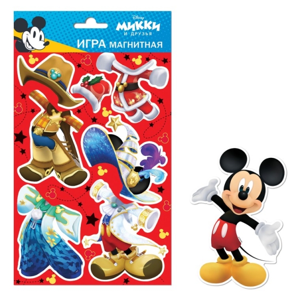 Обложка Магнитная игра Микки Маус с маркировкой Disney (дизайн №2), издательство НД Плэй                                            | купить в книжном магазине Рослит