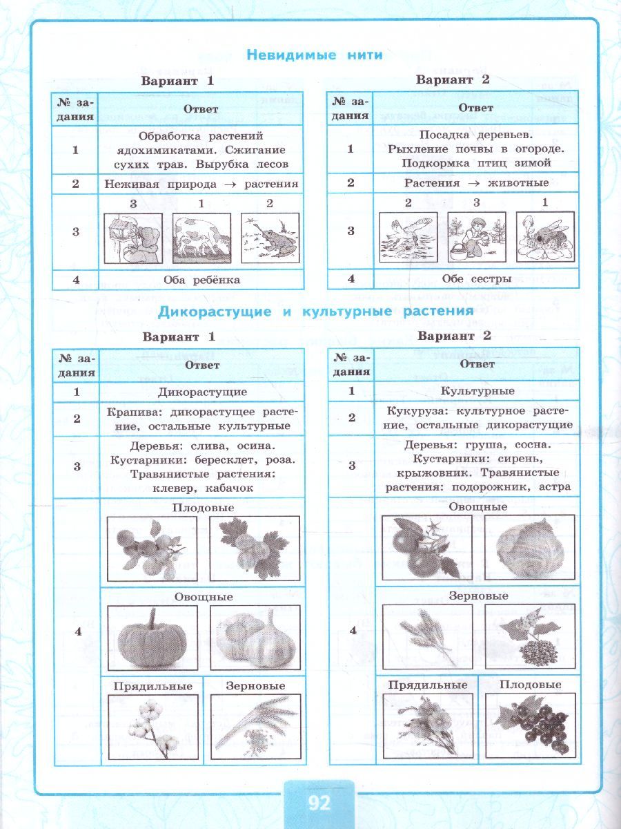 картинка Контрольные работы Окружающий мир 2 кл. Ч.1. К учебнику А. А. Плешакова "Окружающий мир. 2 класс. В 2-х частях. Часть 1". ФГОС (к новому учебнику). от магазина Рослит