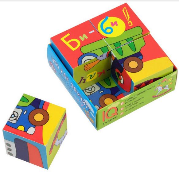 Обложка книги Умные кубики в поддончике 4 штуки. Что как звучит?, Автор , издательство Айрис | купить в книжном магазине Рослит