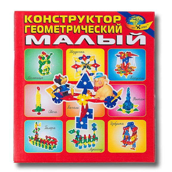 Обложка Конструктор геометрический малый "Корвет", издательство Тедико | купить в книжном магазине Рослит