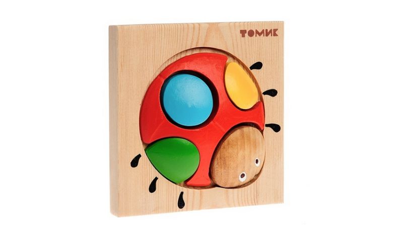 Обложка Пазлы-картинки "Божья Коровка" (Томик), издательство Томик | купить в книжном магазине Рослит