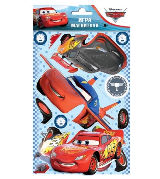Обложка Магнитная игра Тачки с маркировкой Disney/Pixar, издательство НД Плей                                            | купить в книжном магазине Рослит