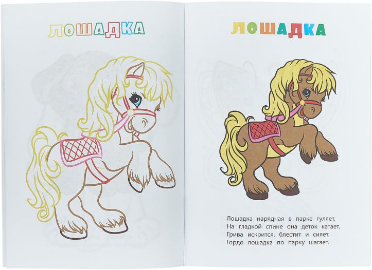 Обложка книги Книжка-раскраска "Мои любимые животные", Автор , издательство Учитель | купить в книжном магазине Рослит