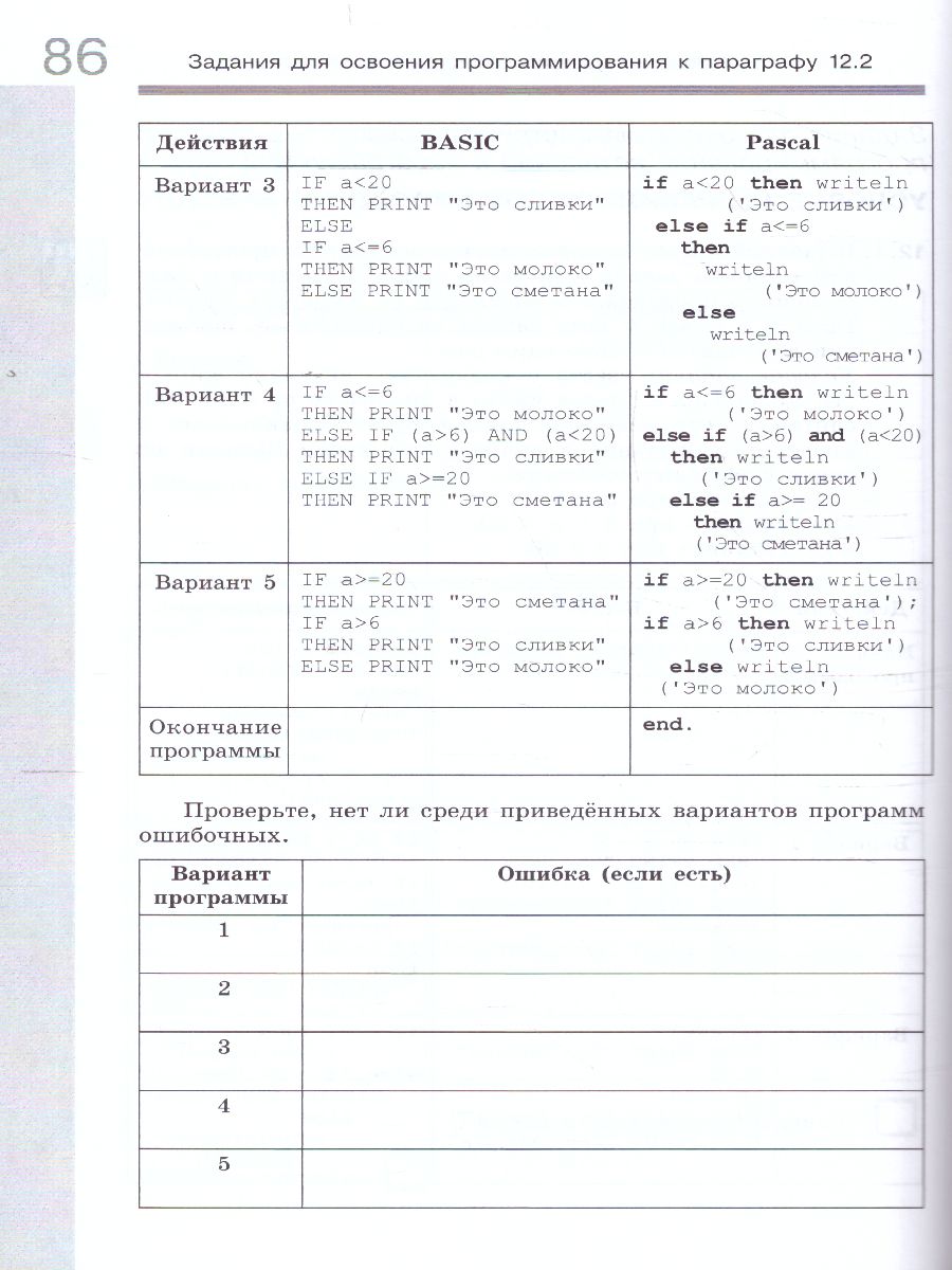 Обложка книги Информатика 10-11 класс. Базовый уровень. Рабочая тетрадь (комплект в 2-х частях.) Часть 2, Автор Макарова Н.В., издательство Просвещение/Союз                                   | купить в книжном магазине Рослит