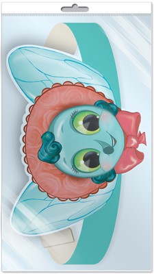 Обложка книги Маска-ободок Муха (в индивидуальной упаковке с европодвесом и клеевым клапаном), Автор *МА-10732 М, издательство Сфера | купить в книжном магазине Рослит