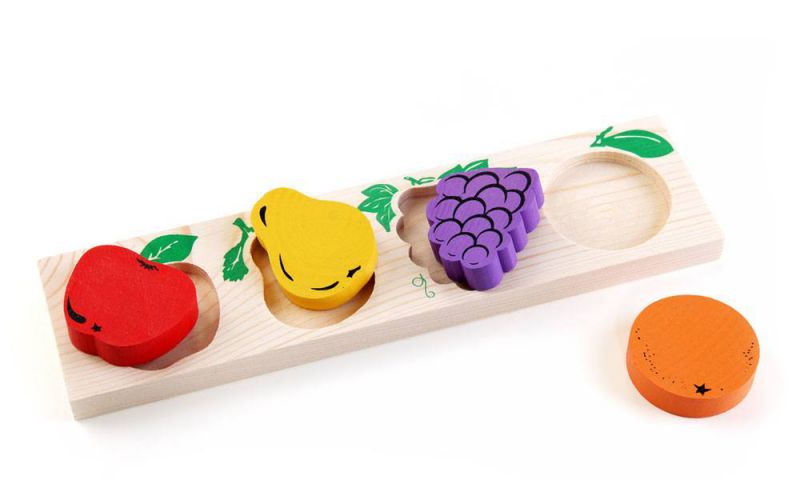 Обложка Доска-Вкладыш "Фрукты-ягоды", издательство Томик | купить в книжном магазине Рослит