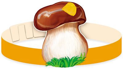 Обложка книги Маска-ободок. Гриб Боровик  (в индивидуальной упаковке с европодвесом и клеевым клапаном), Автор *МА-12076 М, издательство Сфера | купить в книжном магазине Рослит