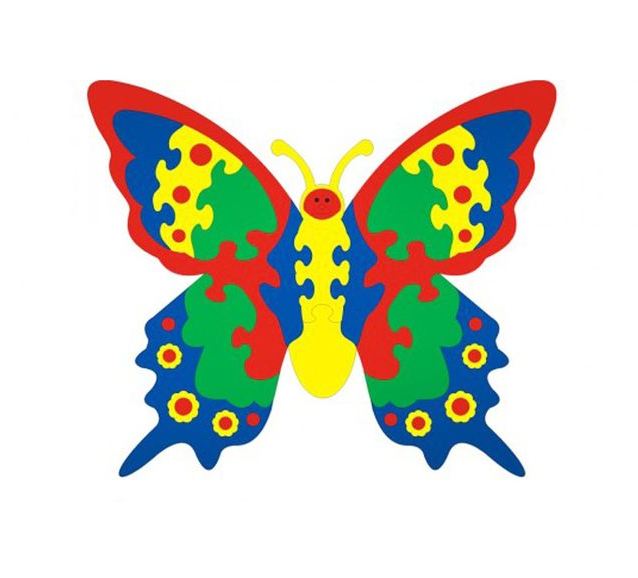 Обложка Коврик Бабочка 100х85, издательство Тедико | купить в книжном магазине Рослит