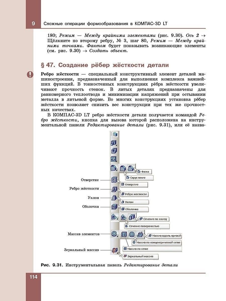 картинка Компьютерная графика. Черчение. 9 класс от магазина Рослит