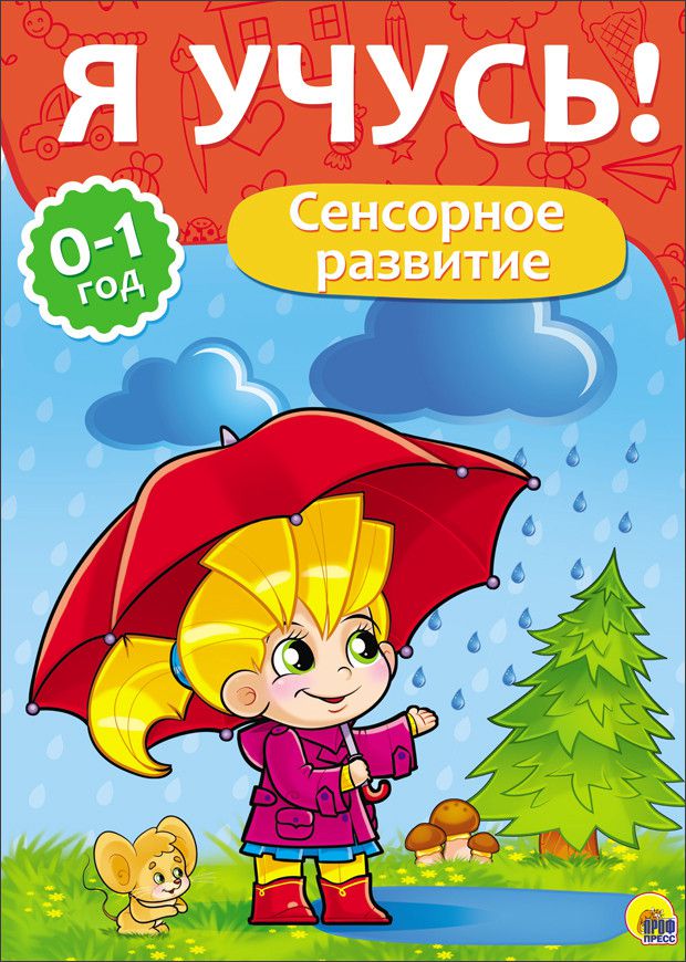 Обложка Я учусь! Сенсорное развитие, издательство Проф-пресс | купить в книжном магазине Рослит