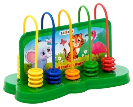 Обложка IQ-ZABIAKA Счёты перекидные "Давай считать вместе!", издательство Буква-Ленд                                         | купить в книжном магазине Рослит