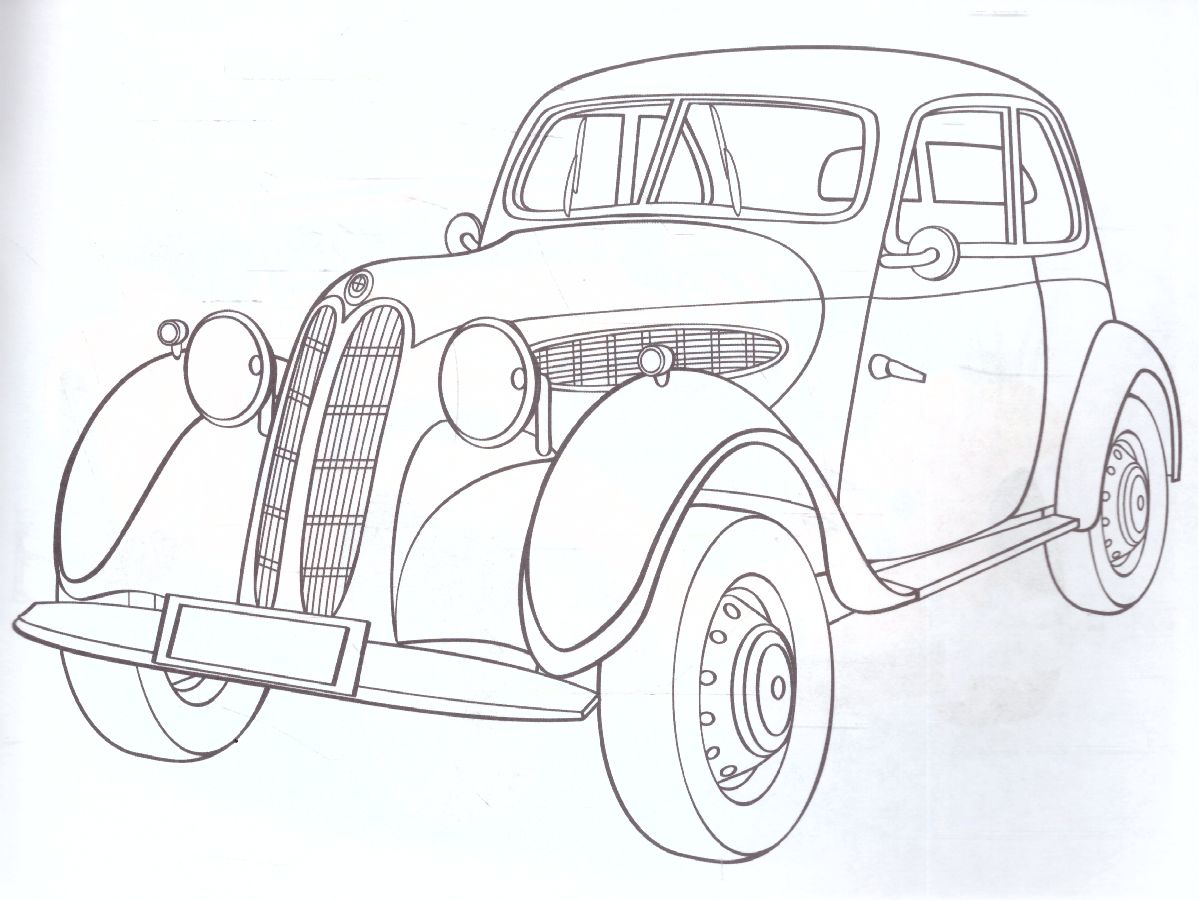 Обложка книги Раскраска "Ретроавтомобили-2", Автор , издательство Страна фантазий | купить в книжном магазине Рослит