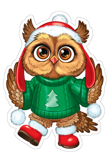 Обложка книги Вырубная фигурка. Зимняя сова в шапочке, Автор М-16609, издательство Сфера | купить в книжном магазине Рослит