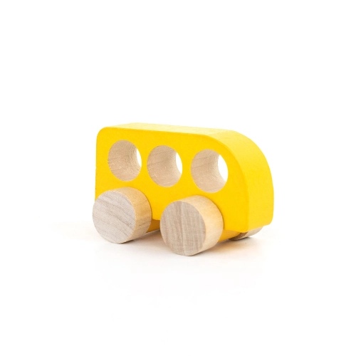 Обложка Фигурка деревянная "Каталка" "Машинка Томик" "Желтая" (1 штука) (Томик), издательство Томик | купить в книжном магазине Рослит