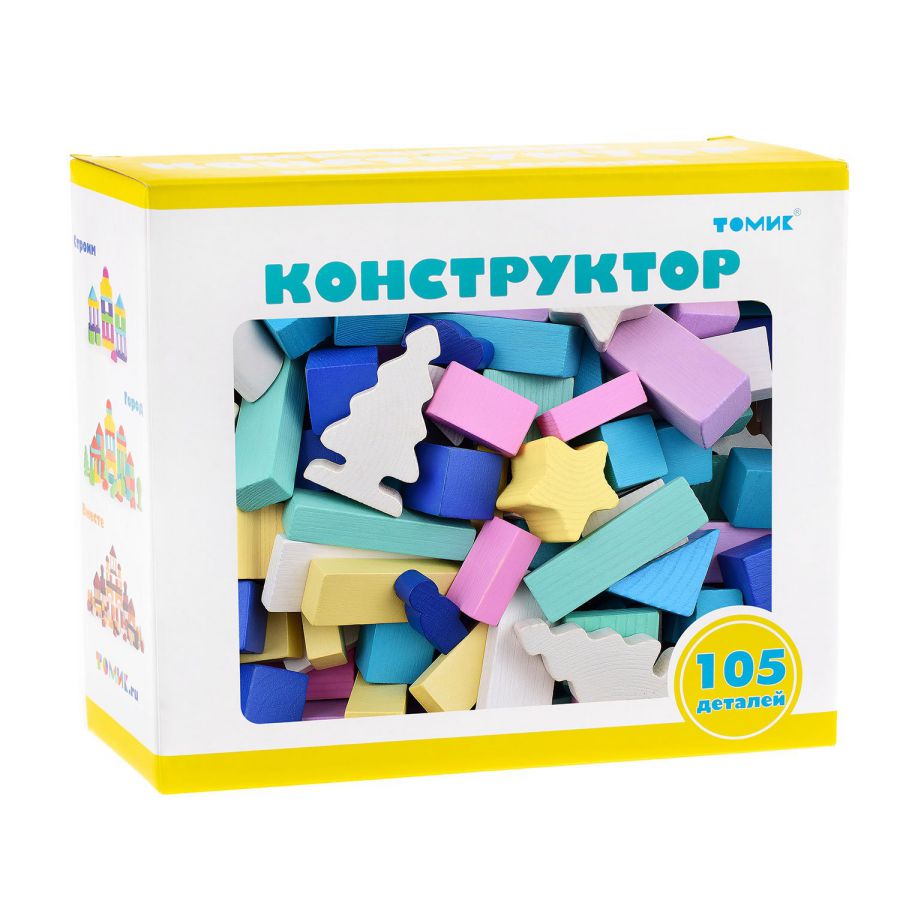 Обложка Конструктор Краски дня Зимний 105 деталей (Томик), издательство Томик | купить в книжном магазине Рослит