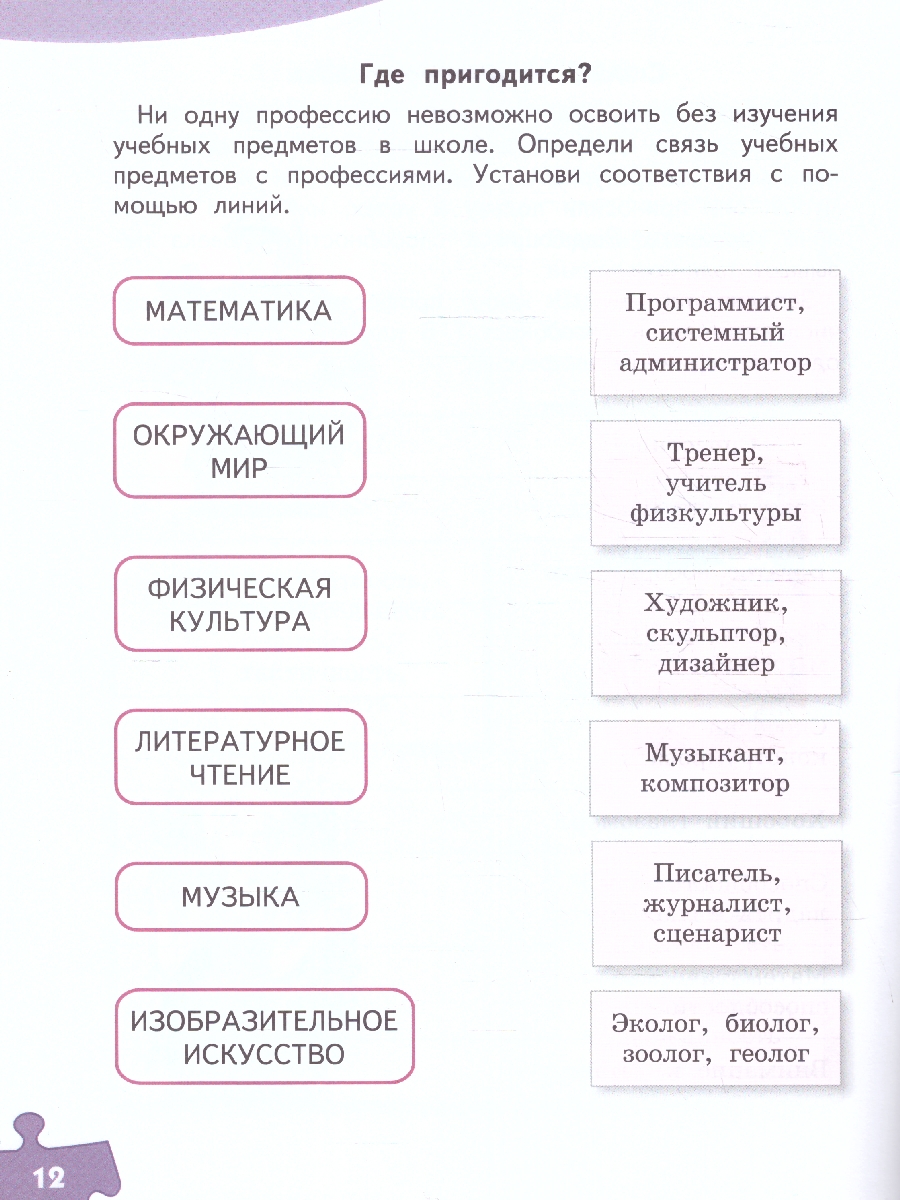 Обложка книги Знакомство с миром профессий. Рабочая тетрадь 3 класс, Автор Резапкина Г.В. Роут О.А., издательство Русское слово | купить в книжном магазине Рослит