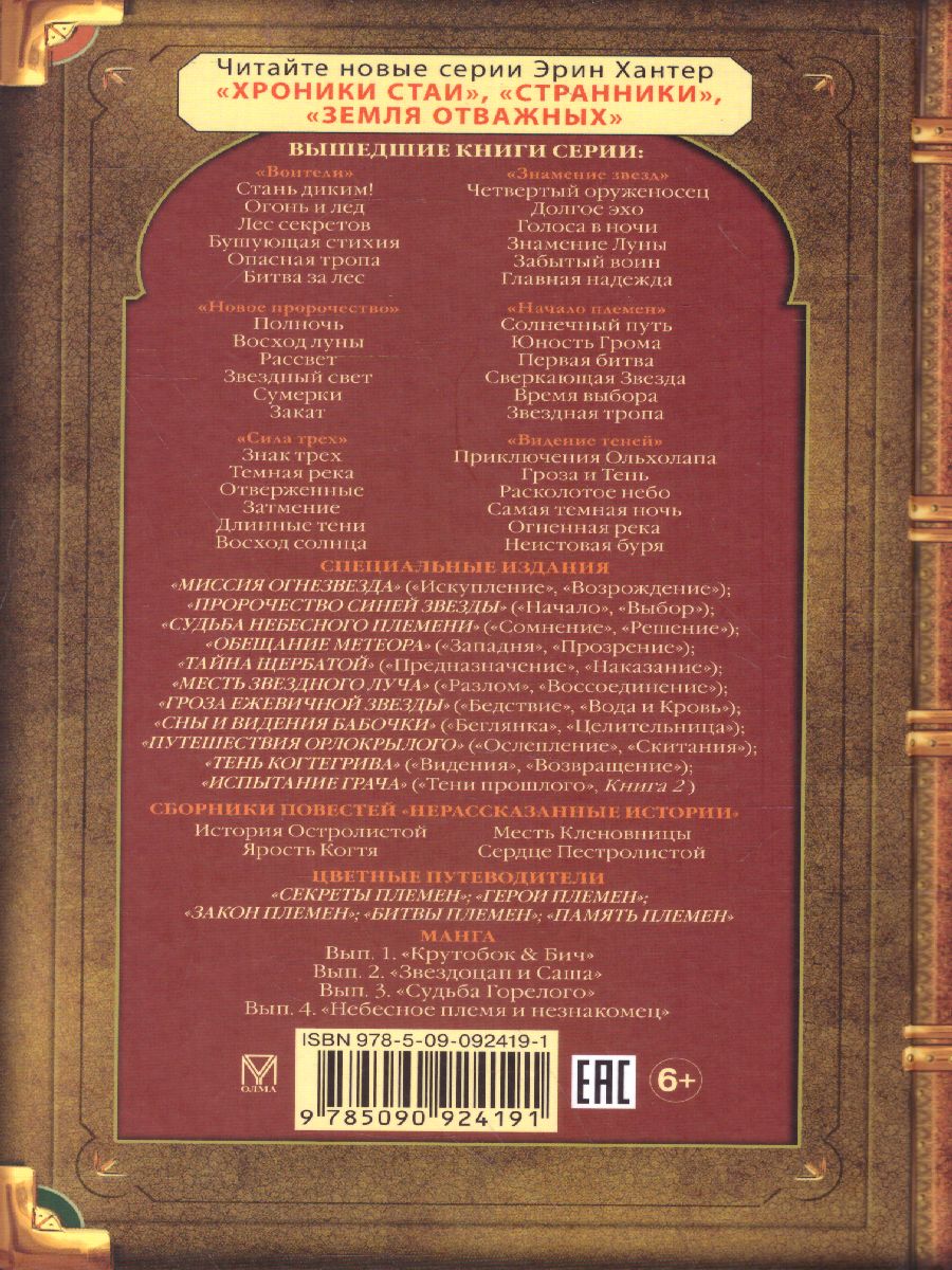 Обложка Коты-воители. Цикл "Воители". Стань диким!, издательство Просвещение/Союз                                   | купить в книжном магазине Рослит