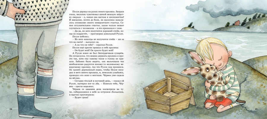 Обложка Остров Сальткрока. Кролик для Пелле/Книги Астрид Линдгрен(Махаон), издательство Махаон | купить в книжном магазине Рослит