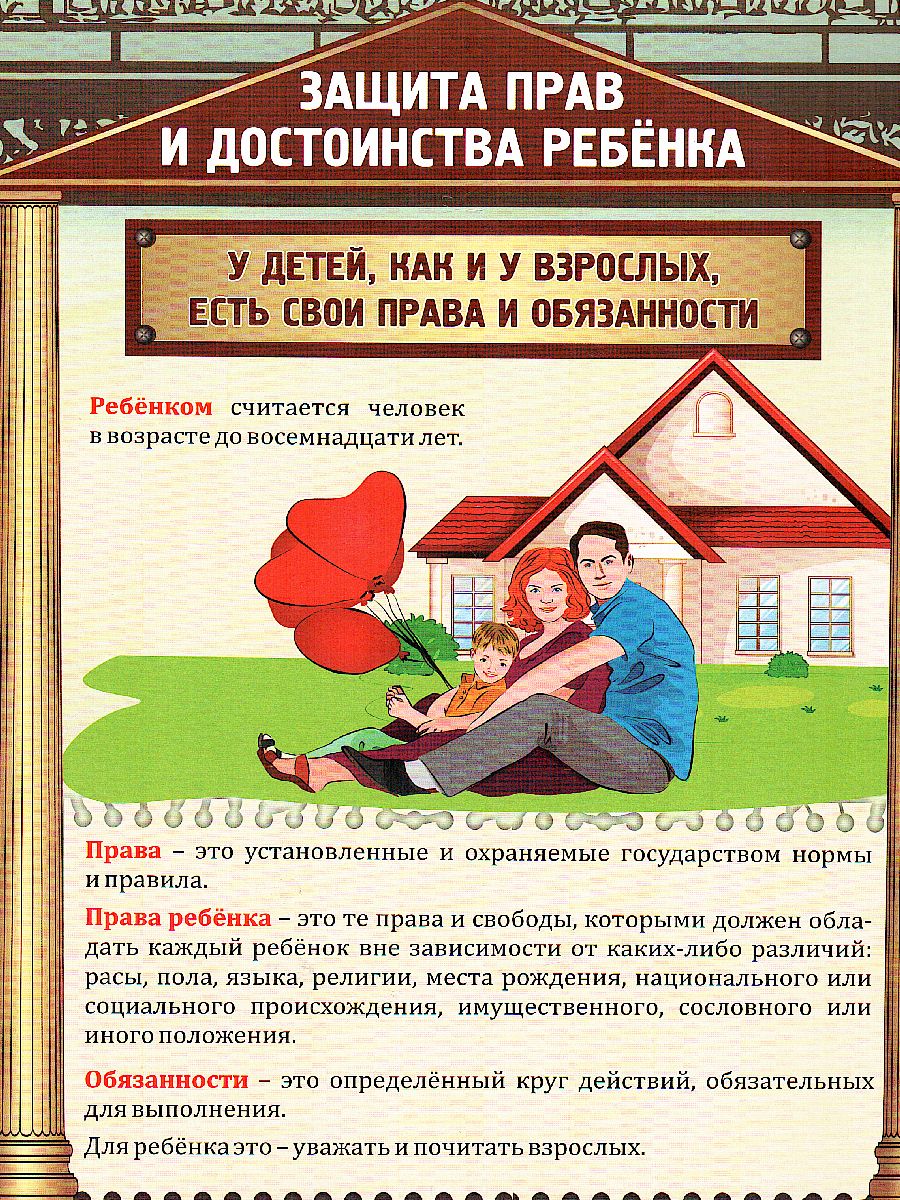Обложка книги Защита прав и достоинства ребенка. Ширмы с информацией для родителей и детей, Автор Феофанова Ерофеева, издательство Учитель | купить в книжном магазине Рослит