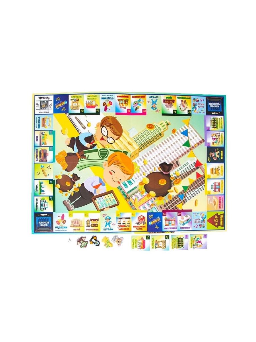 Обложка Игра настольная "БЕБИ БОСС" экономическая игра для самых маленьких от 4 лет (Ракета), издательство Ракета                                             | купить в книжном магазине Рослит