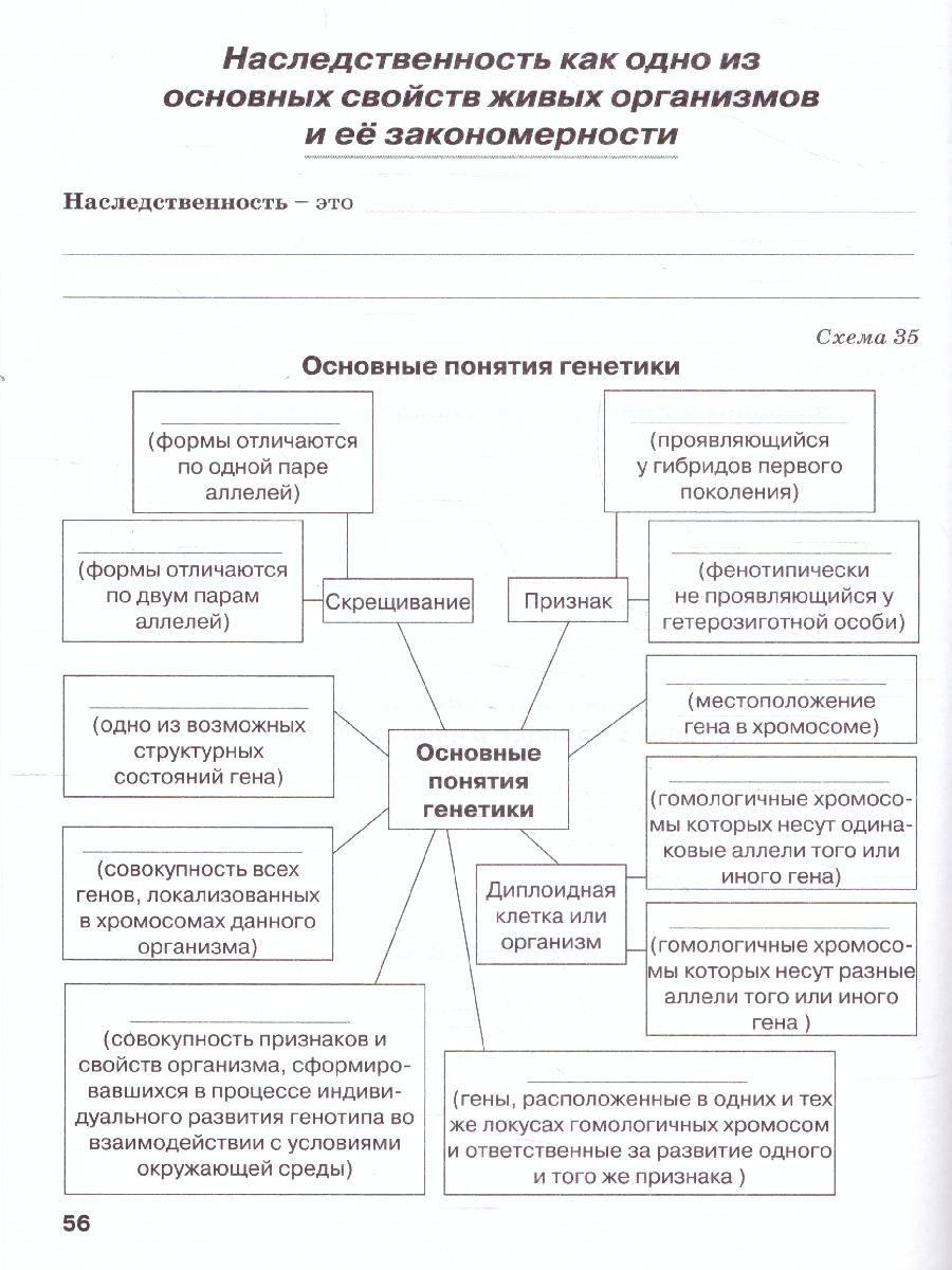 Обложка книги Биология 10-11 класс. Рабочая тетрадь. Общая биология. Базовый уровень, Автор Бодрова Н.Ф., издательство ТЦУ | купить в книжном магазине Рослит