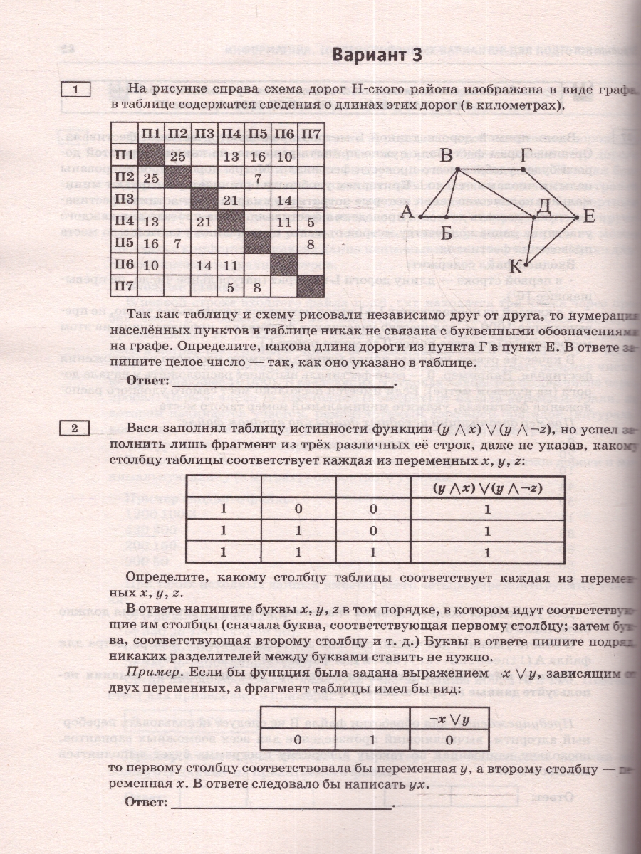 Обложка книги ЕГЭ-2024. Информатика. 10 тренировочных вариантов экзаменационных работ для подготовки к ЕГЭ , Автор Ушаков Д.М., издательство АСТ | купить в книжном магазине Рослит