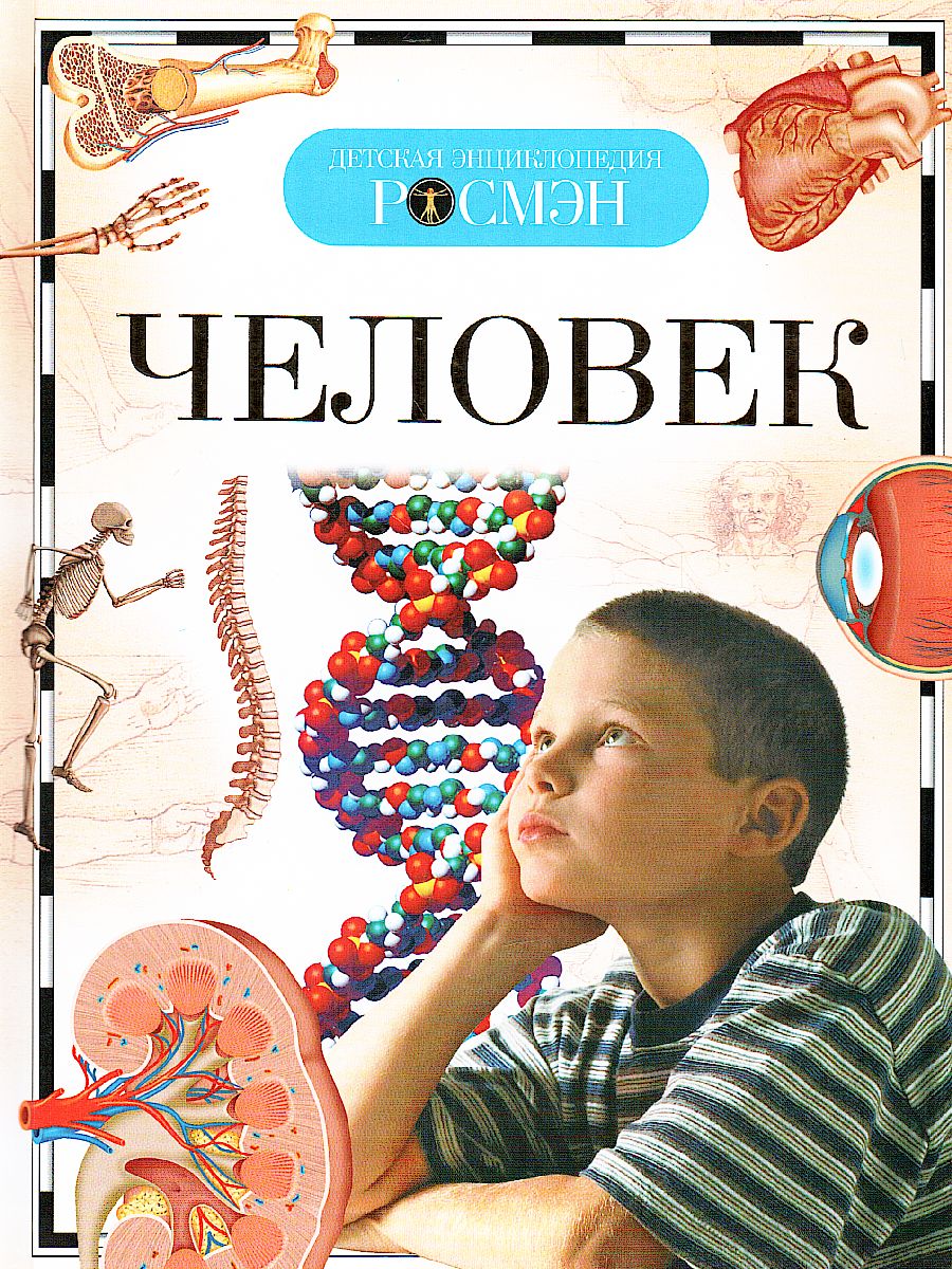 Обложка Человек, издательство РОСМЭН | купить в книжном магазине Рослит