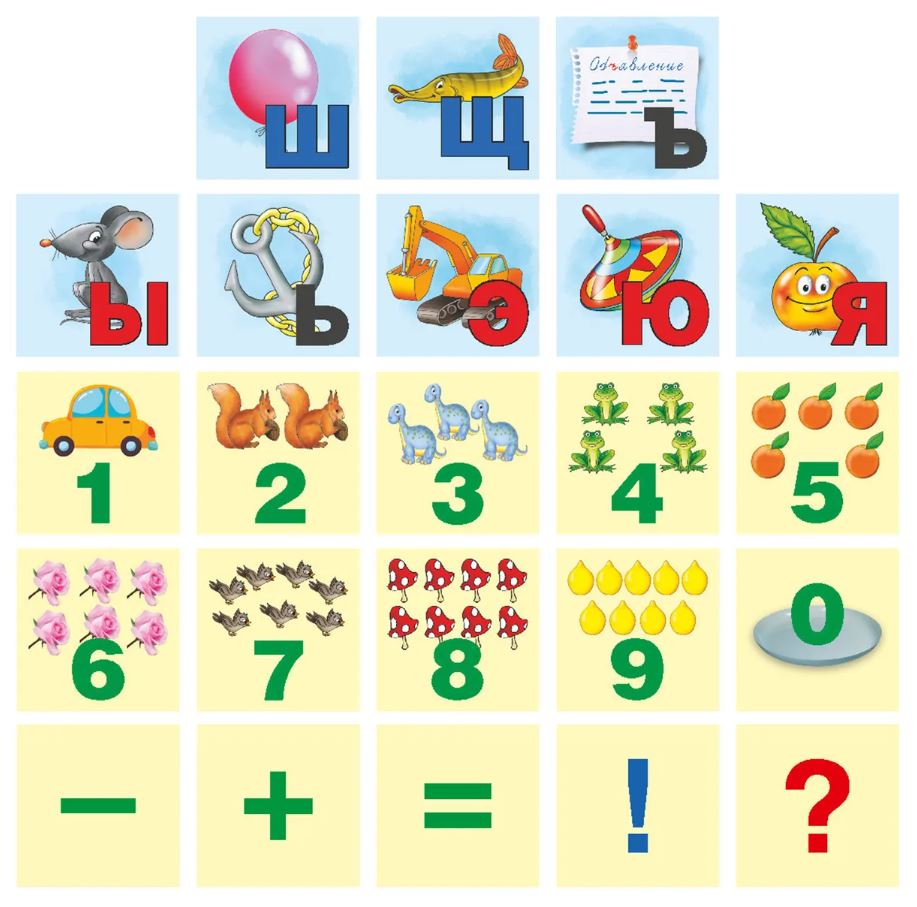 Обложка книги Лото детское развивающее. Алфавит и цифры, Автор , издательство РУЗ Ко | купить в книжном магазине Рослит