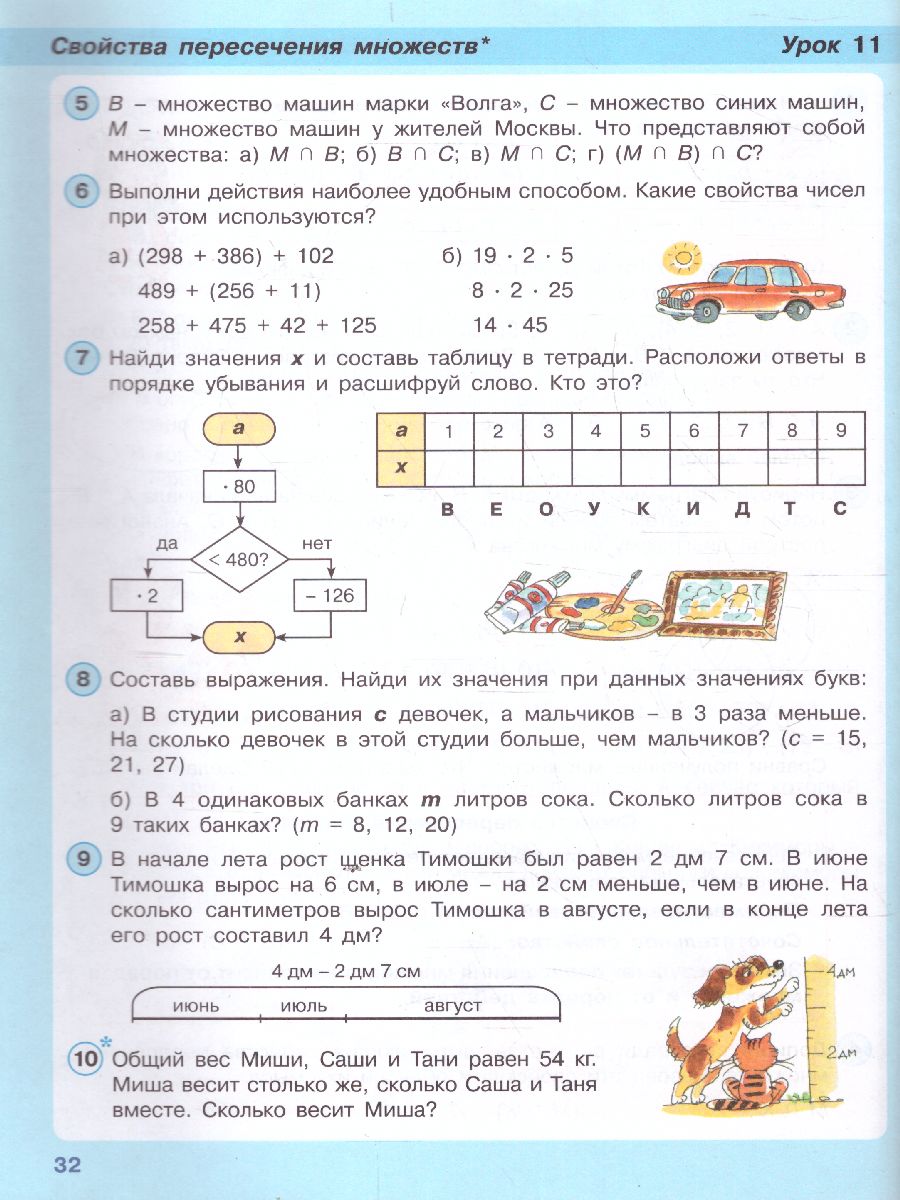 картинка Математика 3 класс. Учебник в 3-х частях. Часть 1(обложка интегральная) от магазина Рослит